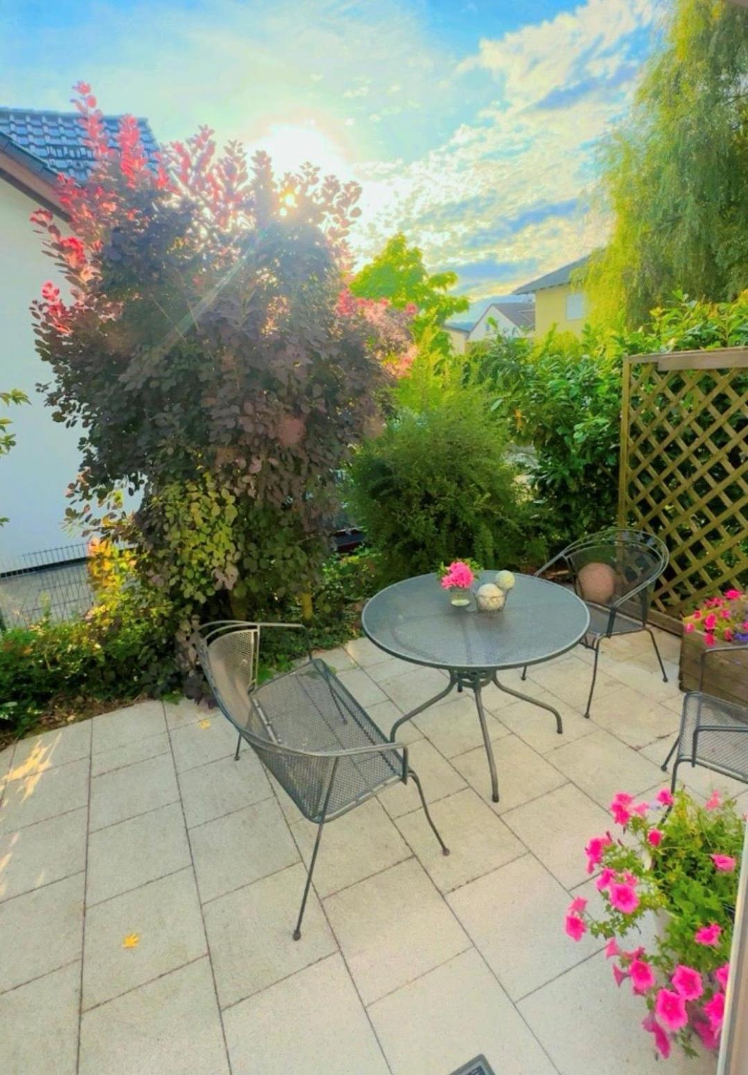 Апартаменты Idyllische Ferienoase Mit Traumhafter Terrasse Marburg Экстерьер фото